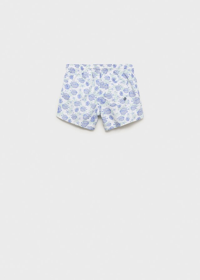 Mango Badeshorts mit maritimem Print