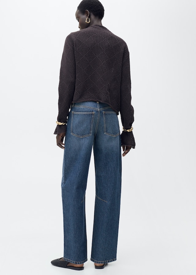 Mango Balloon-Jeans Mit Hoher Bundhöhe