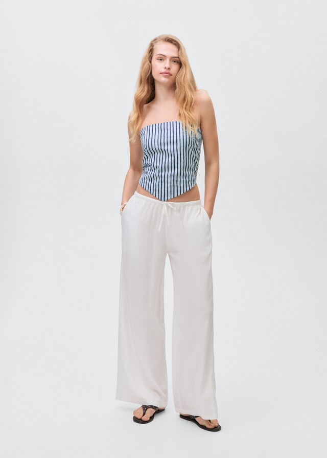 Mango Bandana-Top Mit V-Ausschnitt