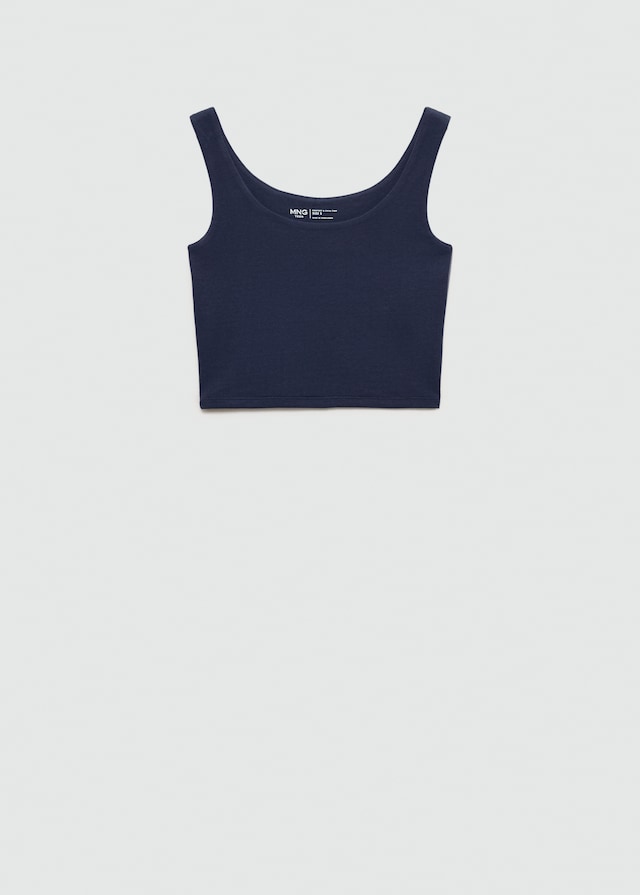 Mango Bauchfreies Sport-Top