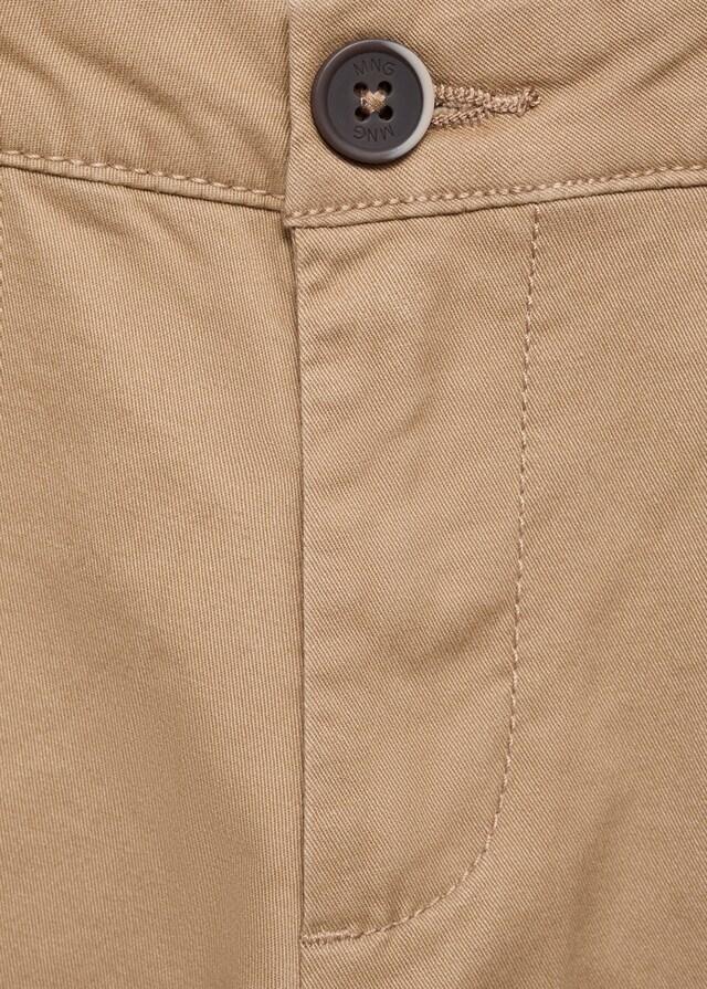 Mango Baumwoll-Bermudas Im Chino-Stil