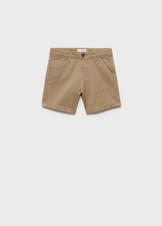 Mango Baumwoll-Bermudashorts