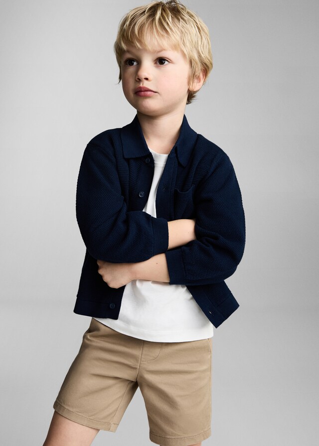 Mango Baumwoll-Bermudashorts