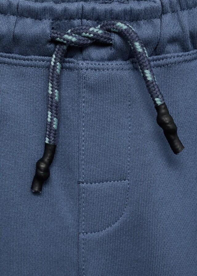 Mango Baumwoll-Bermudashorts Mit Kordelzug