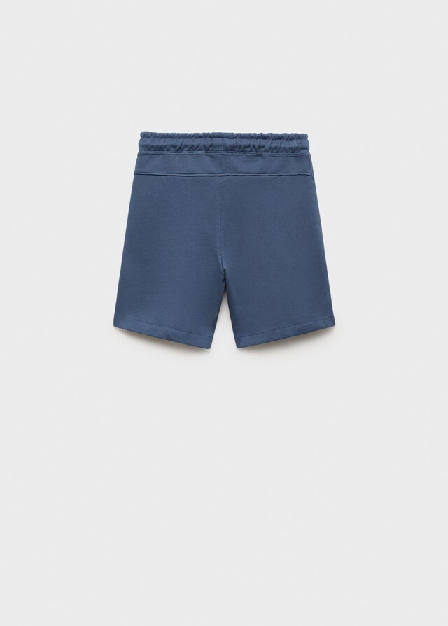 Mango Baumwoll-Bermudashorts Mit Kordelzug