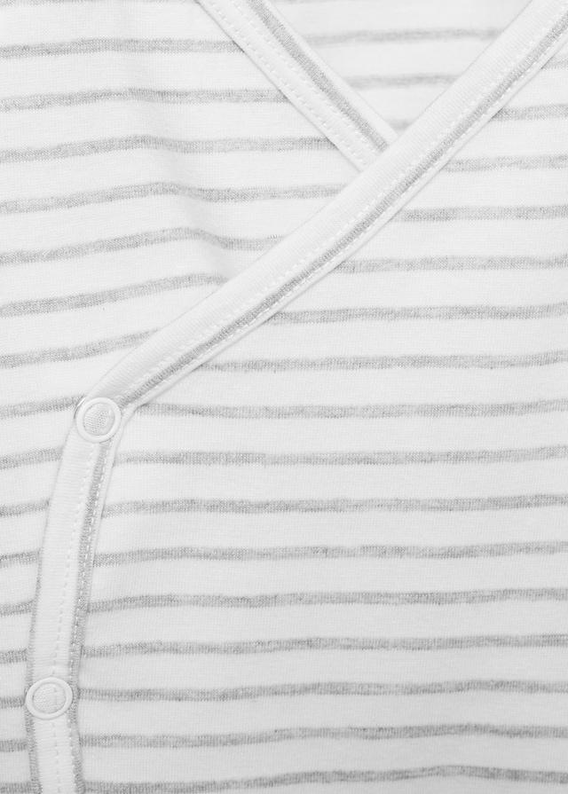 Mango Baumwoll-Body In Wickel-Optik