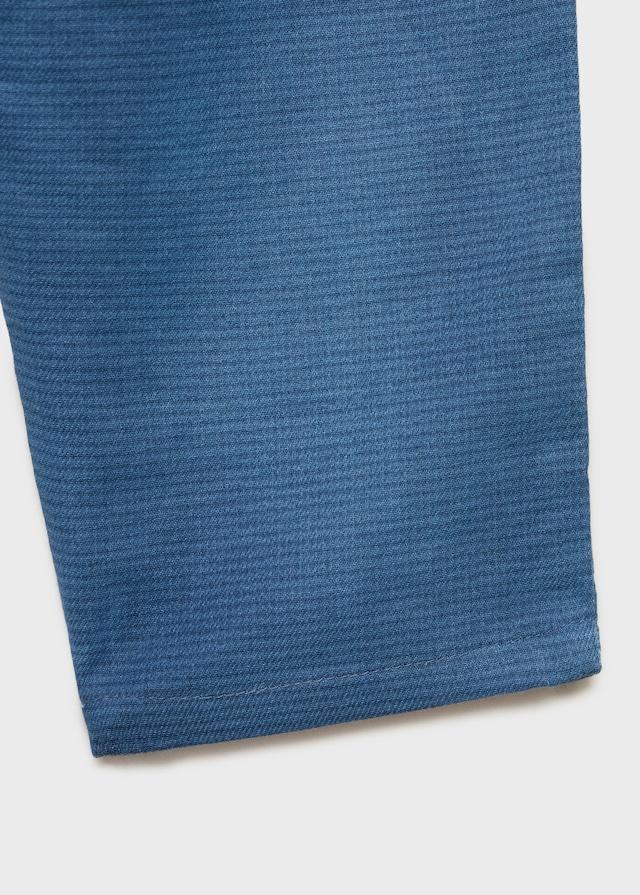 Mango Baumwoll-Hose Mit Textur