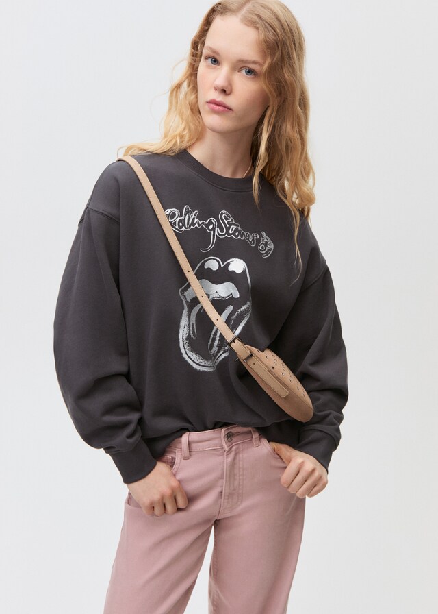 Mango Baumwoll-Sweatshirt Rollings