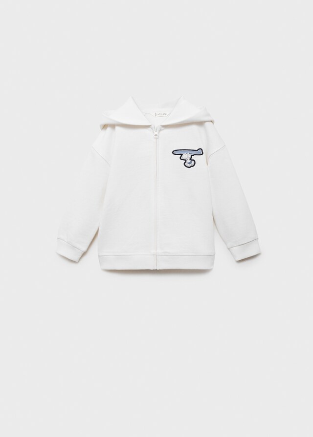 Mango Baumwollsweatshirt Snoopy