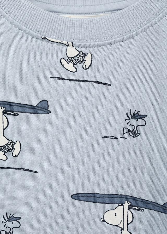 Mango Baumwollsweatshirt Snoopy