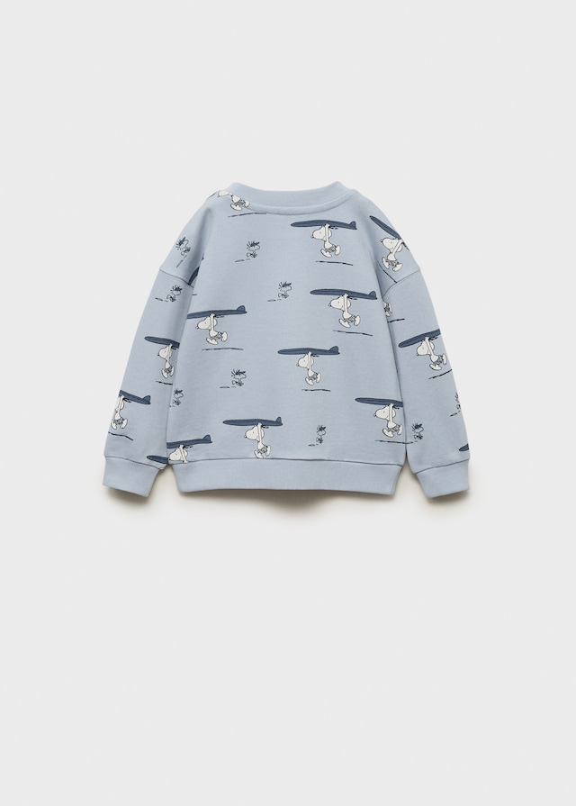 Mango Baumwollsweatshirt Snoopy