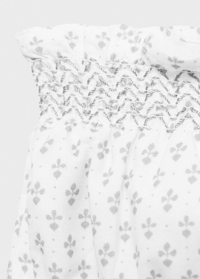 Mango Bedruckte Baumwollshorts