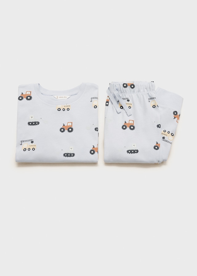 Mango Bedruckter Pyjama