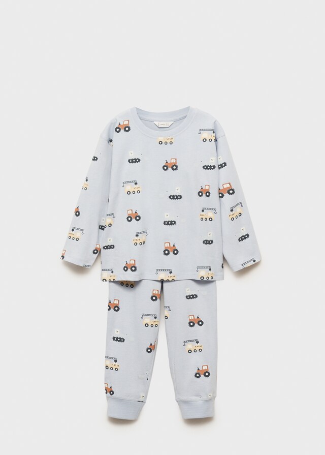Mango Bedruckter Pyjama