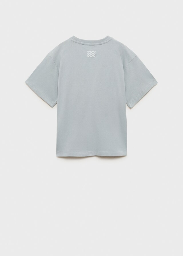 Mango Bedrucktes Baumwoll-T-Shirt