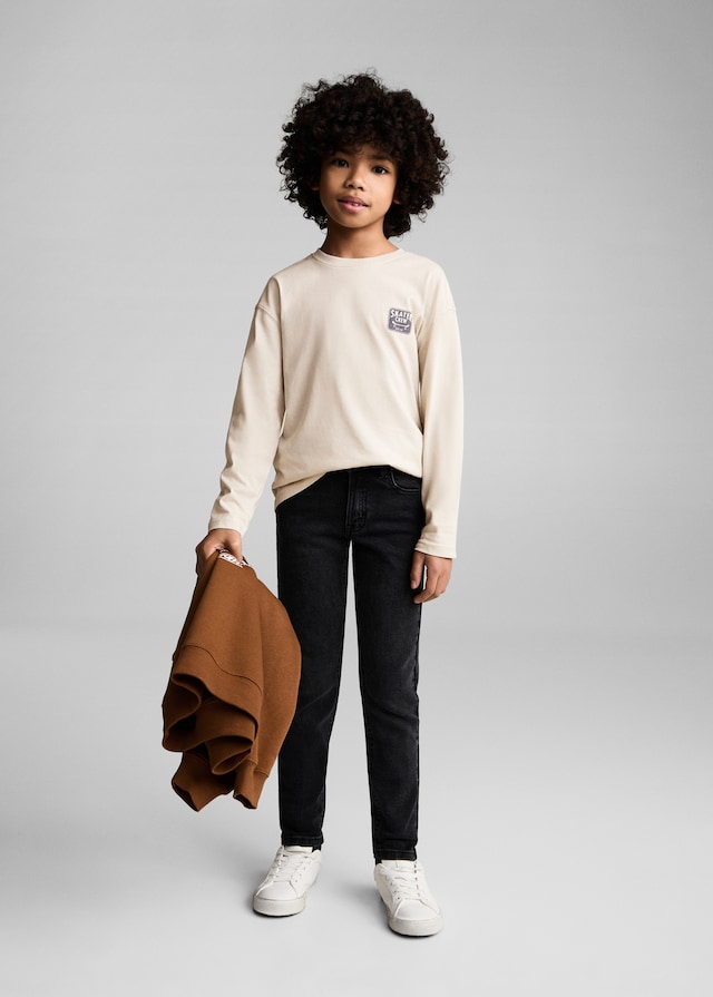 Mango Bedrucktes Baumwoll-T-Shirt