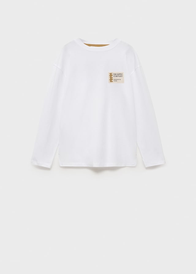 Mango Bedrucktes Baumwoll-T-Shirt