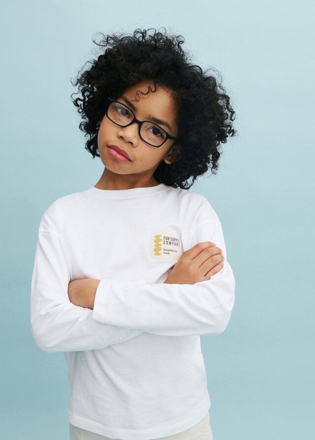 Mango Bedrucktes Baumwoll-T-Shirt