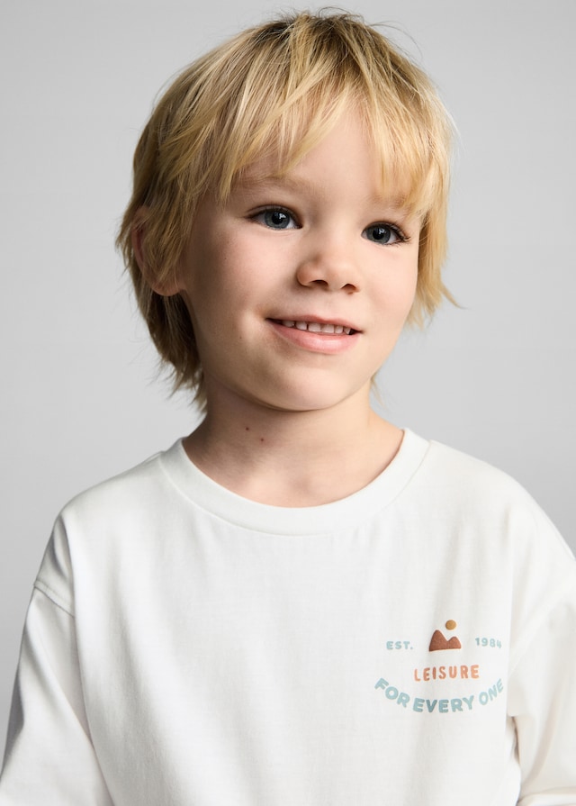 Mango Bedrucktes Baumwoll-T-Shirt