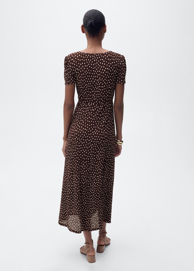 Mango Bedrucktes Midikleid