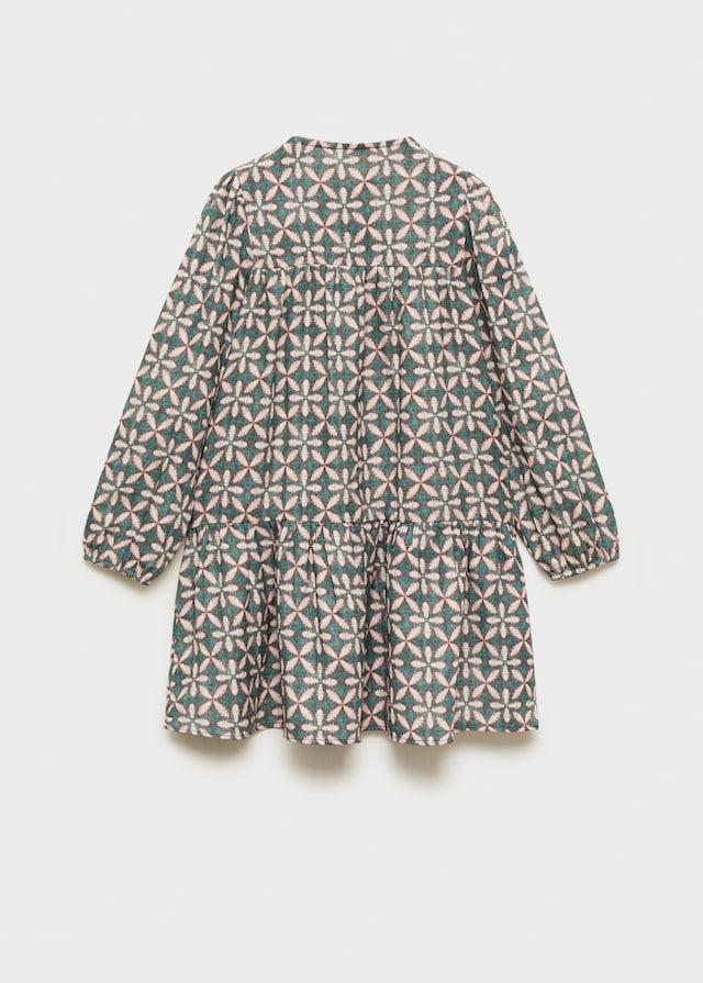 Mango Bedrucktes Rüschenkleid