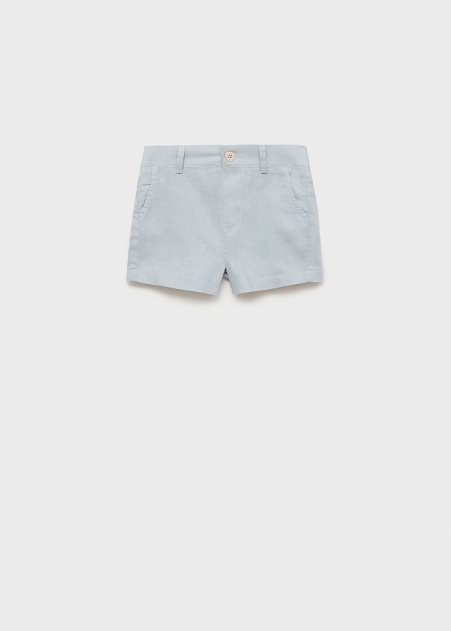 Mango Bermudashorts Aus Leinen-Mix