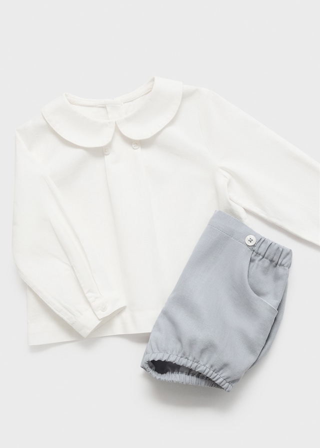 Mango Bermudashorts Aus Leinen-Mix