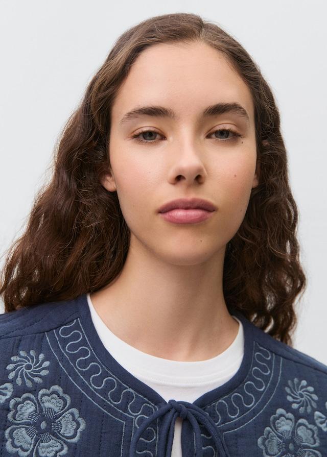 Mango Bestickte Baumwoll-Weste