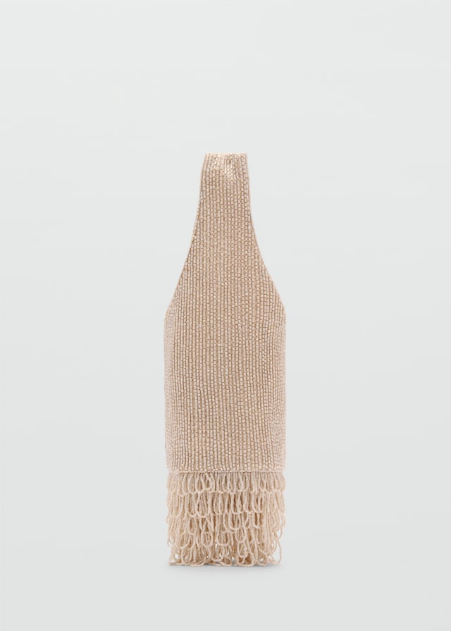 Mango Bestickte Handtasche Mit Schmucksteinen