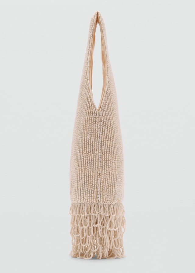 Mango Bestickte Handtasche Mit Schmucksteinen