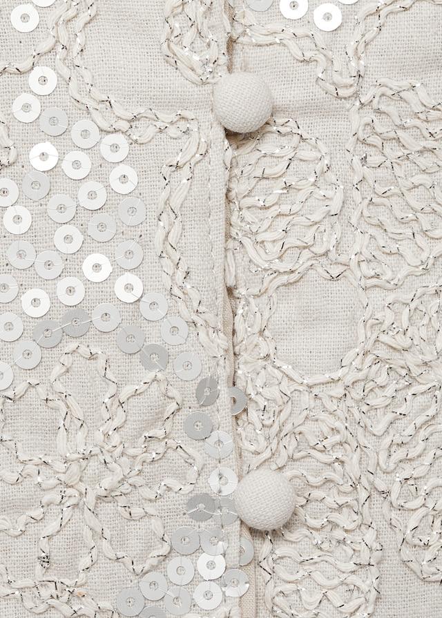 Mango Bestickte Weste