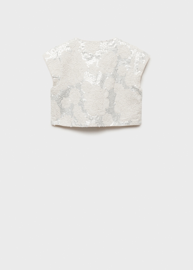 Mango Bestickte Weste