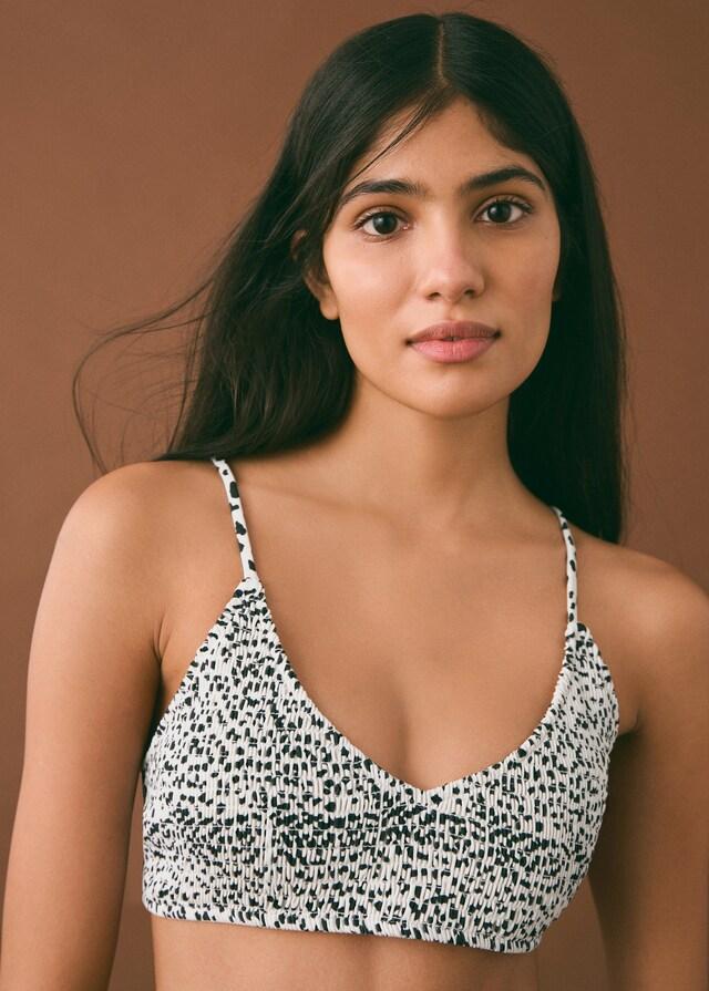 Mango Bikini Mit Animal-Print