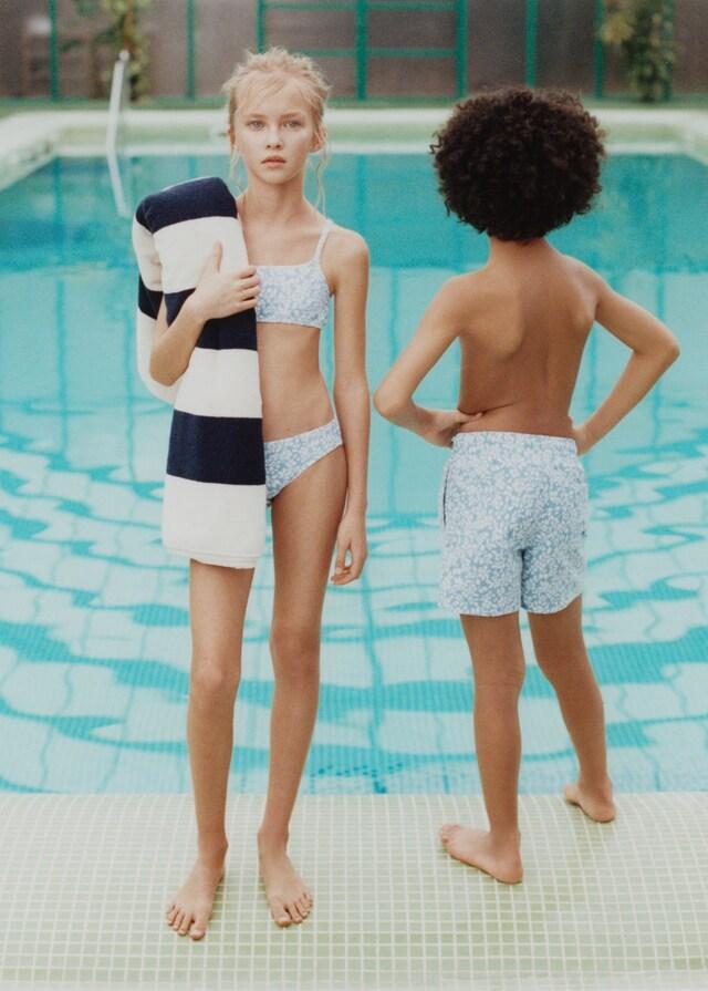 Mango Bikini mit Blumenmuster