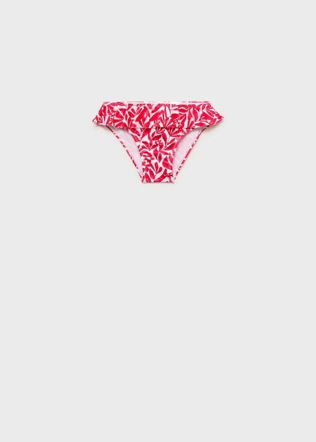 Mango Bikini-Slip Mit Rüschenverzierung