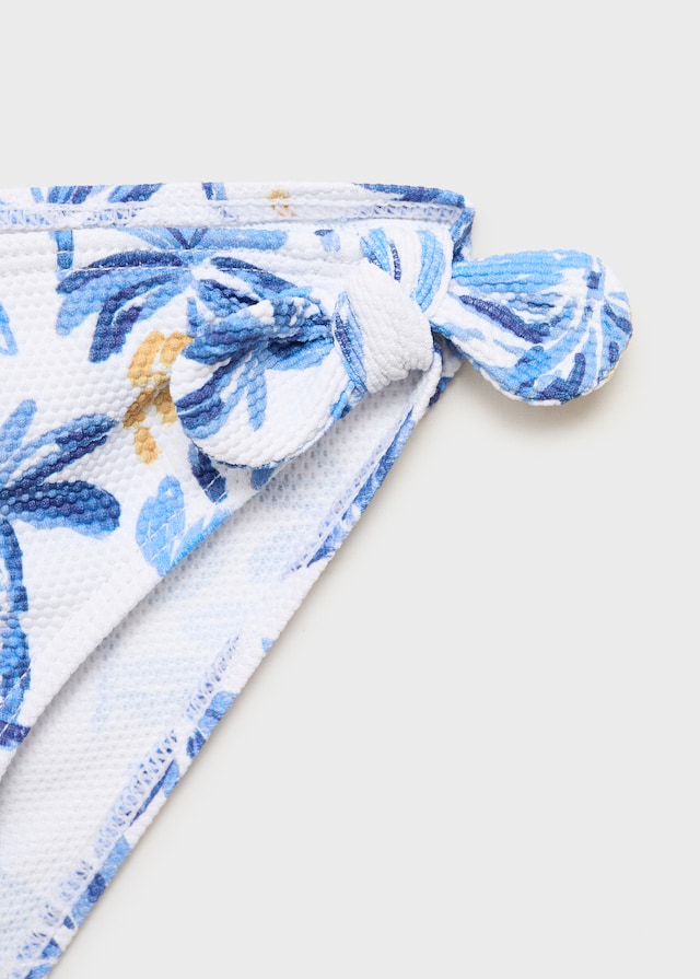 Mango Bikini-Slip Mit Schleifen