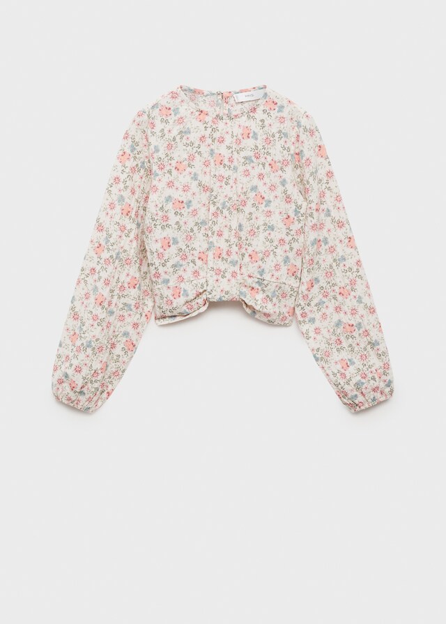 Mango Bluse Mit Blumenmuster