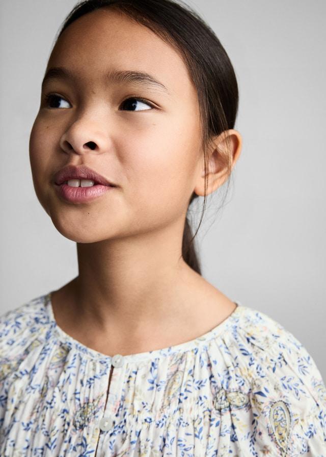 Mango Bluse Mit Paisley-Muster