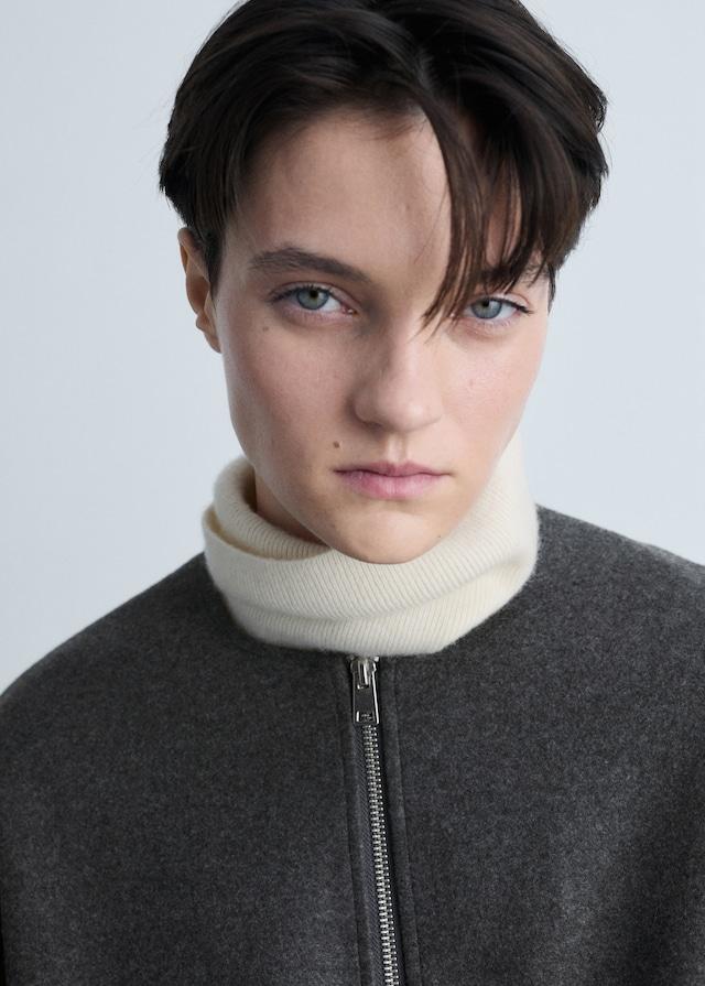 Mango Bomberjacke Mit Gerafften Details