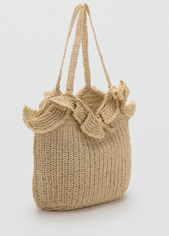 Mango Bucket Bag aus Naturfaser