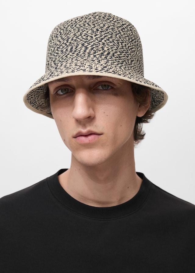 Mango Bucket Hat Aus Stroh