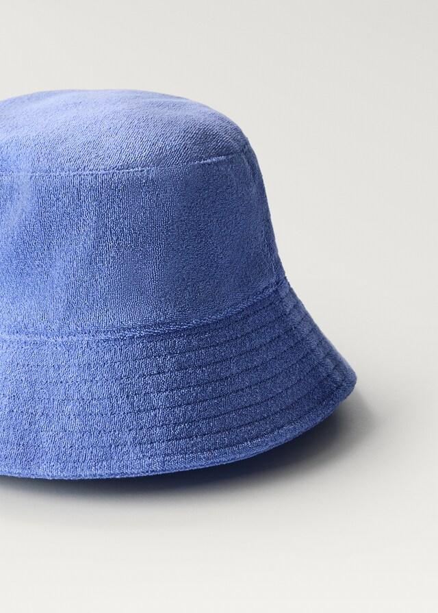 Mango Bucket Hat mit Frottee-Effekt