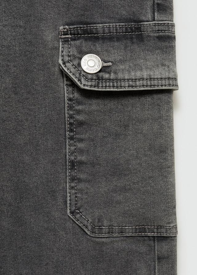 Mango Cargo-Jeans Mit Taschen