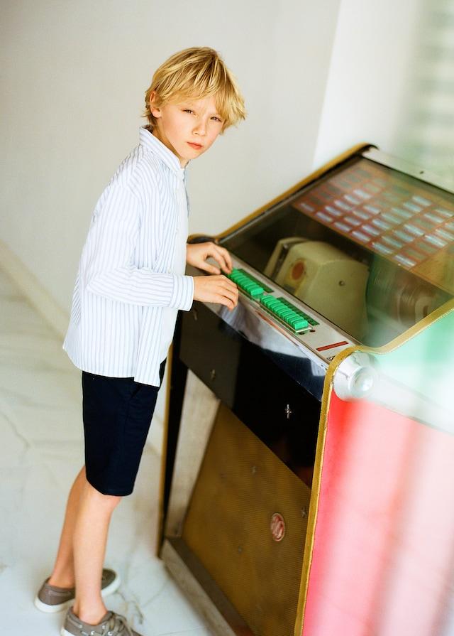Mango Chino-Bermudashorts Aus Leinen