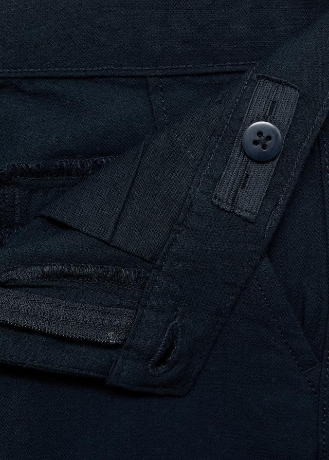 Mango Chino-Bermudashorts Aus Leinen