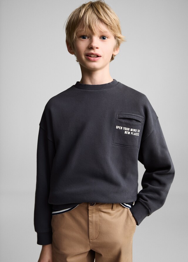 Mango Chinohose aus Baumwolle