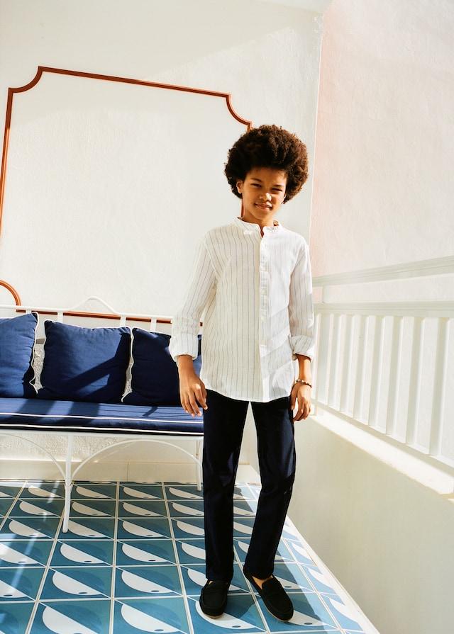 Mango Chinohose Aus Baumwolle