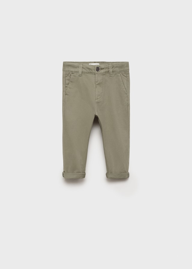 Mango Chinohose Aus Baumwolle