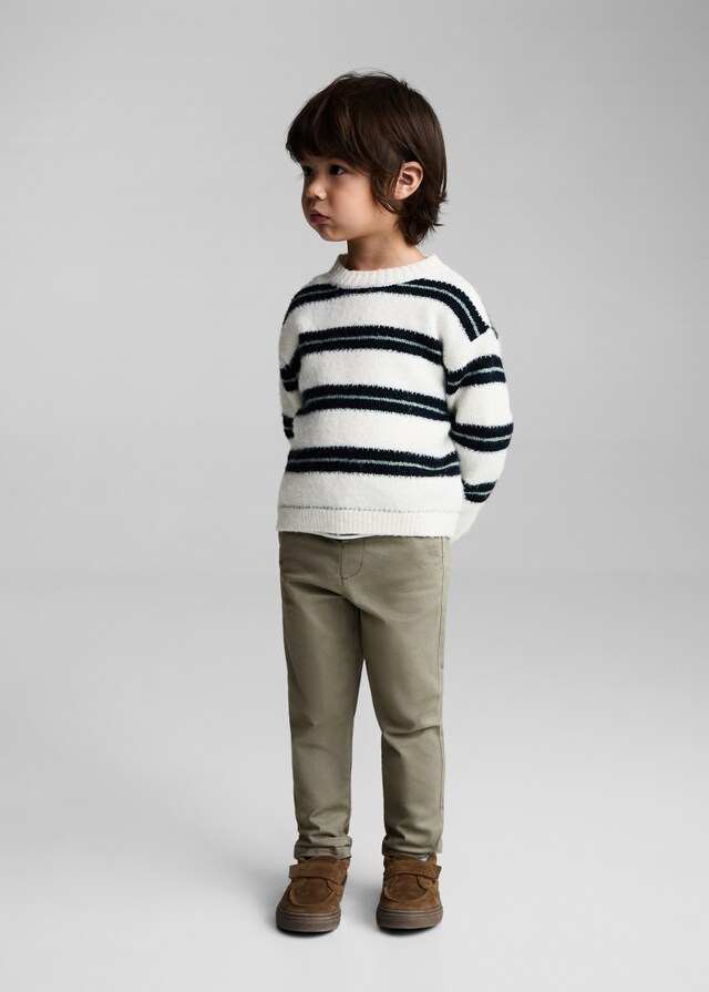 Mango Chinohose aus Baumwolle