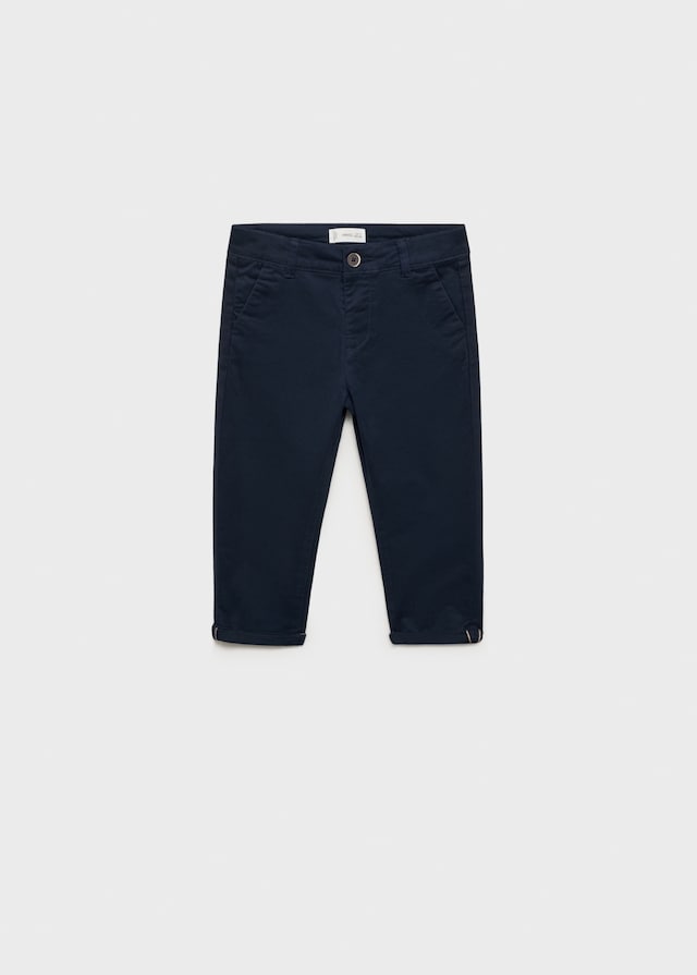 Mango Chinohose Aus Baumwolle